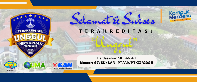 Perguruan Tinggi Universitas Medan Area Terakreditasi "Unggul"